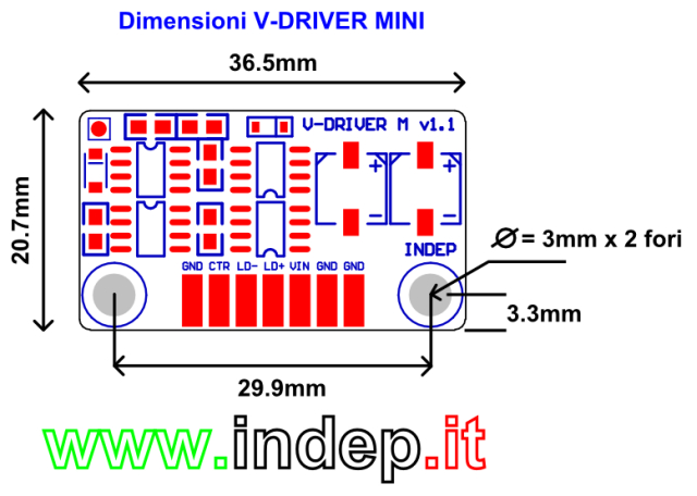 schema V-Driver-Mini Dim-640